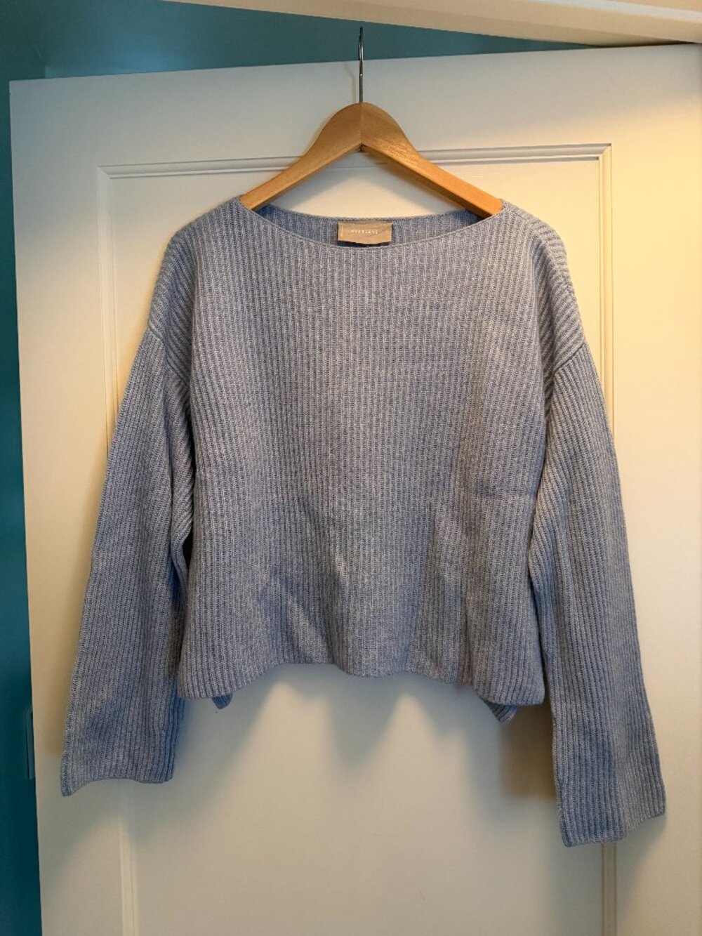 Everlane Cashmere Rib Boatneck Sweater